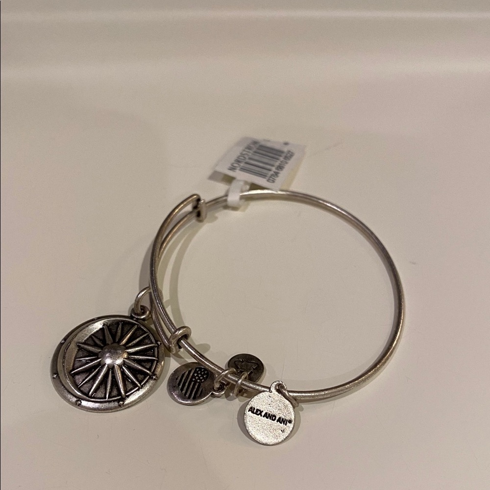 Brand New Alex and Ani Moon & Star Bracelet